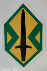 US Army Military Police Command Panama MP Sticker Waterproof New D550