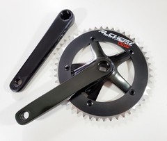 MOJO ALCHEMY CRANKSET – Fixed Gear Track – 170mm BLACK – 49T
