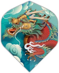 JAPANESE DRAGON TATTOO Dart Flights: 3 per set