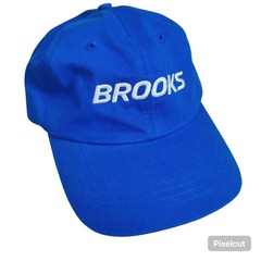 Brooks Running Cap Hat BOCO Gear Cotton Polyester Adjustable Let’s Run There