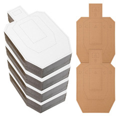 100 PACK USPSA/IPSC/IDPA Shooting Cardboard Targets Quality Shooting Competition