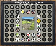 Golf Ball Markers Magnetic Display