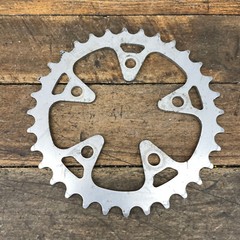 Vintage Campagnolo Chainring 32 Tooth 32t 74 BCD 5 Italy Triple Granny Tour C02