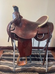 16″ Colorado Saddlery USA Western,Ranching, Roping, Trail saddle