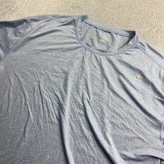 Rhoback Mens Tailwind Performance T-Shirt XXL Blue Heathered Short Sleeve Golf