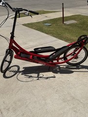 ElliptiGO 11C Outdoor Elliptical Bike 20in Wheels 20-Speed Aluminum Red/Black