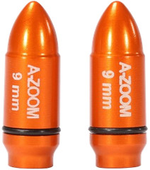 (2 PACK) A-Zoom StrikerCaps — .380 Auto, 9mm, .40 S&W, or .45 ACP — Rackable