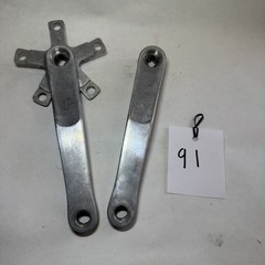 Vintage White industries By Sugino Crankset Square Taper Cranks 175mm