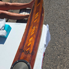 Torque Model Wood Slalom Water Ski w/ Bindings Single Ski MPN Does Not Apply