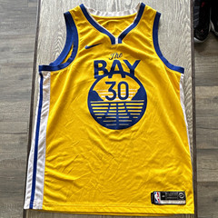Nike Dri-FIT Swingman Stephen Curry #30 «The Bay» Warriors Sleeveless Jersey 48