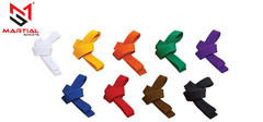 Martial Sports Double Wrap Solid Belts – 4 cm Wide – For Karate, Taekwondo, Judo