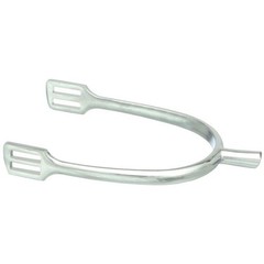 TOUGH1 EQUITARE CHROME PLATED PRINCE OF WALES LADIES SPURS BRAND NEW 24-9995L