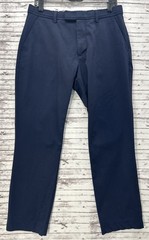 G/FORE Mens Performance Golf Pants Navy Blue 32×27 Ankle Fit Stretch Twill