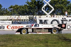 Klaus Ludwig James Weaver, Bayside-Leven Racing, Porsche 962 C IMSA 1989 Photo 4