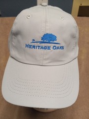 Heritage Oaks – Gray Golf Hat By Imperial NEW