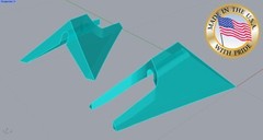 Plastic Tail Fins for Vertical and Casting Minnow Jigs