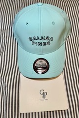 NEW Calusa Pines (Naples) Light Blue Imperial Structured Performance Golf Hat