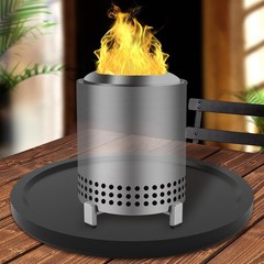 Outdoor Fire Pit Mat for Solo Stove Mesa XL, Heat Resistant Mat for Solo Stove T