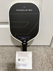 PADDLETEK Bantam ESQ-C 14.3mm Pickleball Paddle – 7.7 oz