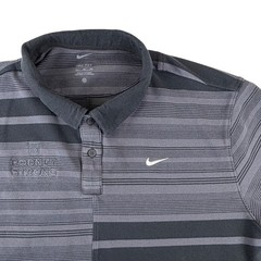 Nike Golf Dri-FIT Polo L Rodney Strong Vineyards Striped Golf Shirt