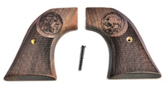 Fits Ruger Wrangler Grips ~ .22 Model ~ Buffalo Nickel Checker