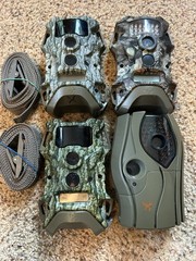 Lot Of 4 hunting Trail Cameras Wild game *with SD cards *
