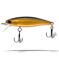 Trout Fishing Lure, Crankbait, Dynamic Lures HD TROUT (GOLD/ORANGE)