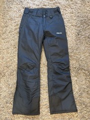 Artix Womens Small Snow Pants Regular Black Insulated Adjustable Waist Alpha 17