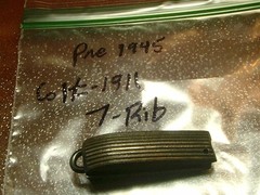 1911A1 Late Colt and Ithaca 7-Rib Mainspring Housing by Cayuga (per Clawson)
