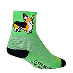 Socks – SockGuy – 3″ Classic Cuff Ernie S/M Cycling/Running NEW