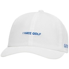 NWT G/Fore “I Hate Golf” Twill Golf Hat Cap White