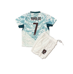 Cristiano Ronaldo Portugal Away Kids Kit
