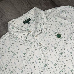 Masters Berckmans Place Augusta 2024 Polo Shirt Size XXL Golf ANGC White Print