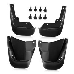 Mud Flaps Splash Guards Easy to Clean Front & Rear Side Mud 1996-2000 Civic