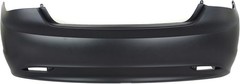 Rear Bumper Cover Compatible with 2011-2013 Hyundai Sonata Primed, with Single E