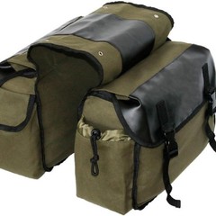 Bike Rack Bag, Bicycle Panniers, Saddle Rear Rack Bags, for Grocery Shopping USA