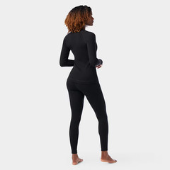 New Smartwool Classic All Season Merino Base Layer Bottom Womens Small Black