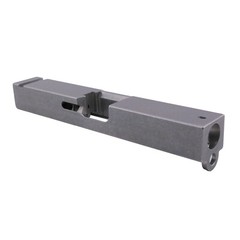 Remsport Gen 3 G19 Glock Slide Blank – Square Stainless Steel