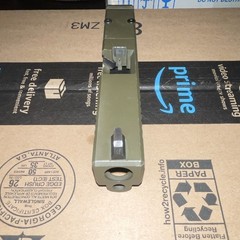 GLOCK 19 GEN3 9mm Luger Slide Assembly Steel Green w/ Front TruGlo sight
