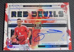 24-25 Panini Impeccable EPL Diogo Dalot Manchester United Club History Auto /78