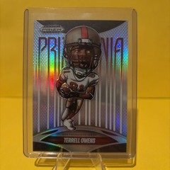 2025 Panini Prizm Black Terrell Owens Prizmania Case Hit SSP