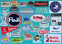 28+ – DIFFERENT & AUTHENTIC – SPORT FISHING DECALS LOT – OFFSHORE VINYL STICKERS