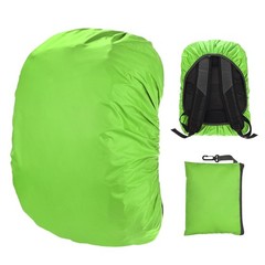 Waterproof Backpack Rain Cover, 30L-40L Backpack Cover [Grass Green]