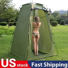 Portable Shower Tent Outdoor Camp Tent Privacy Shower Toilet Changing Hiking US