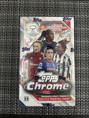 2021-2022 Topps Chrome Women’s UEFA Champions League Sealed Hobby Box