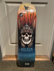 Powell Peralta Pro Flight 290 Andy Anderson Skateboard Deck 9.13″