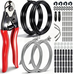 107PCS Stainless Steel Wire Cutter Bike Brake Cable Housing Shifter Cable Housin