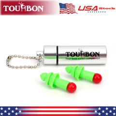 Tourbon Ear Plugs Hearing Protection Noise Reducer Shooting Riding w/Carry Case
