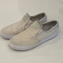 Nike Beige Suede Slip-On Janoski Shoes Men’s US 9.5