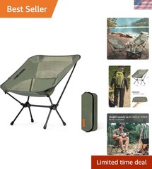Portable Camping Chair Lightweight Compact Folding Chair Mesh for Outdoor Cam…